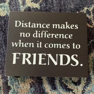 Long distance friends